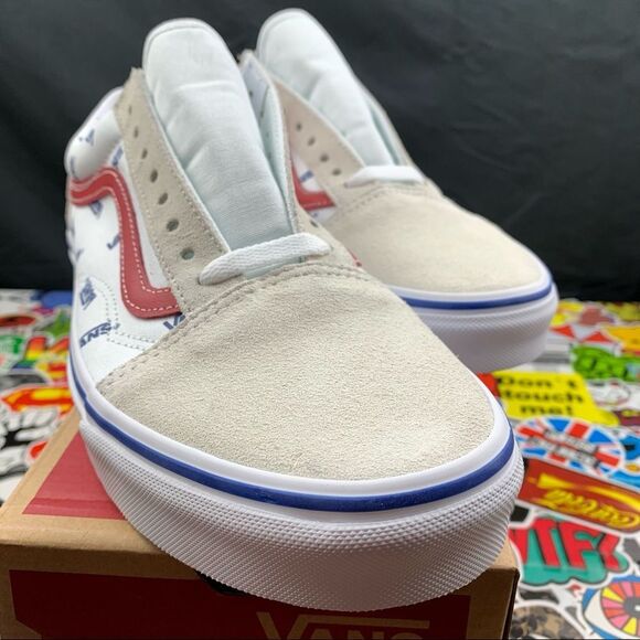 Vans Old Skool Logo Sued Women’s Various Sizes - Picture 6 of 9